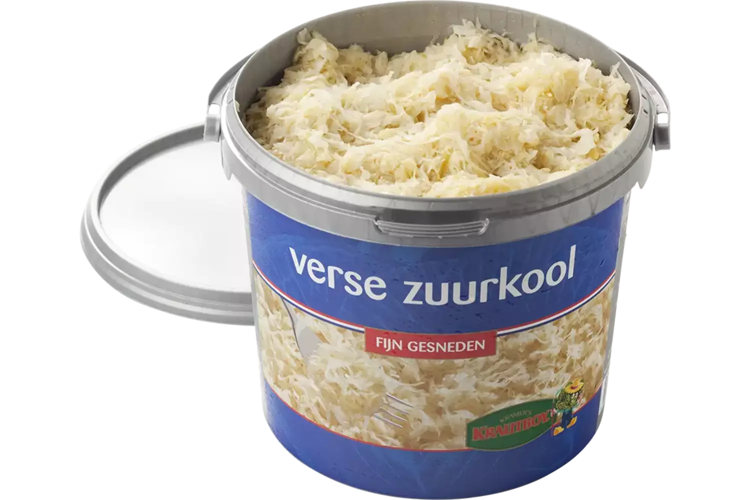 Zuurkool fijn gesneden emmer 2kg stuk 1