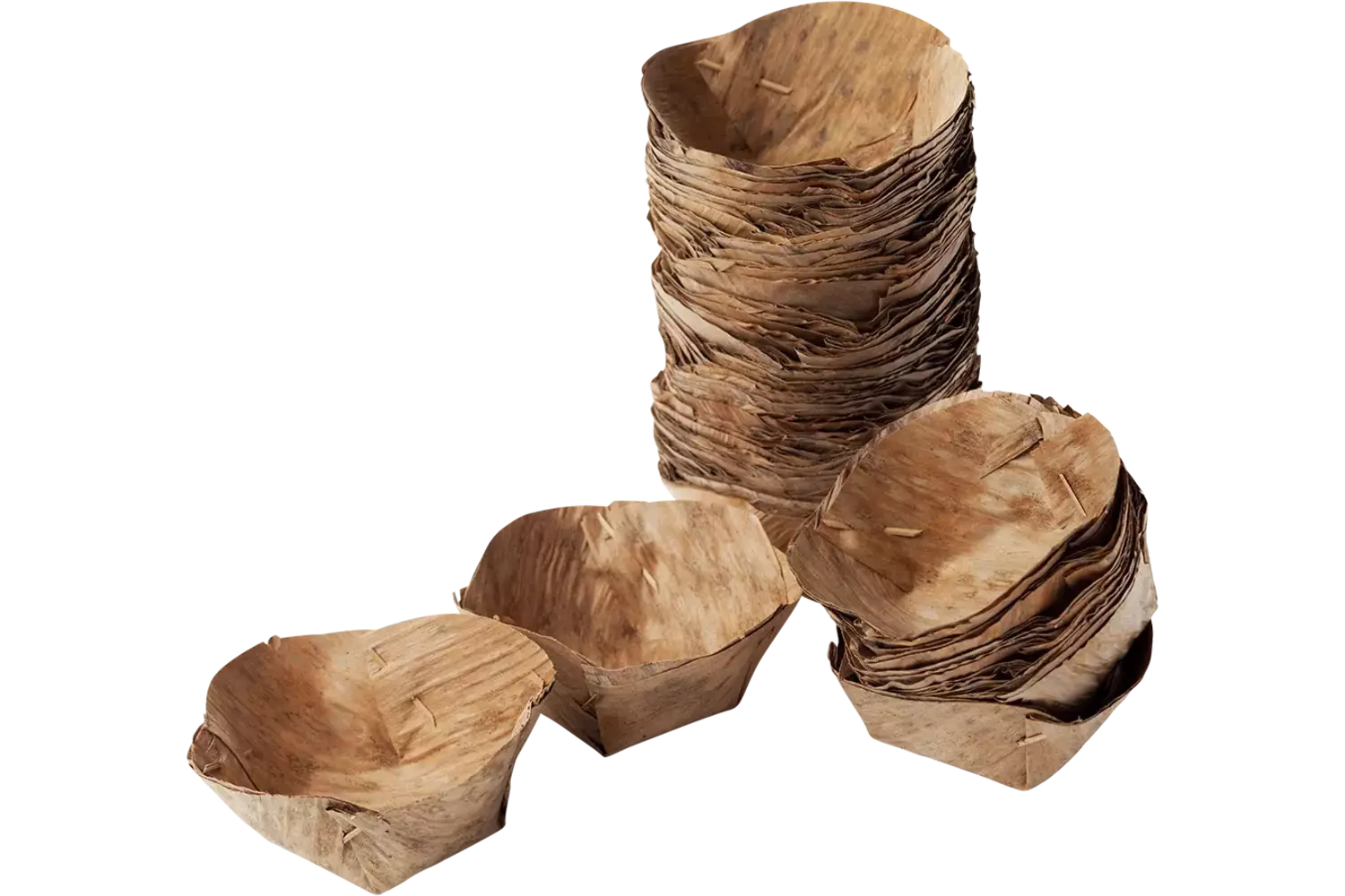 Bananencups gedroogd 7cm 100st stuk 1