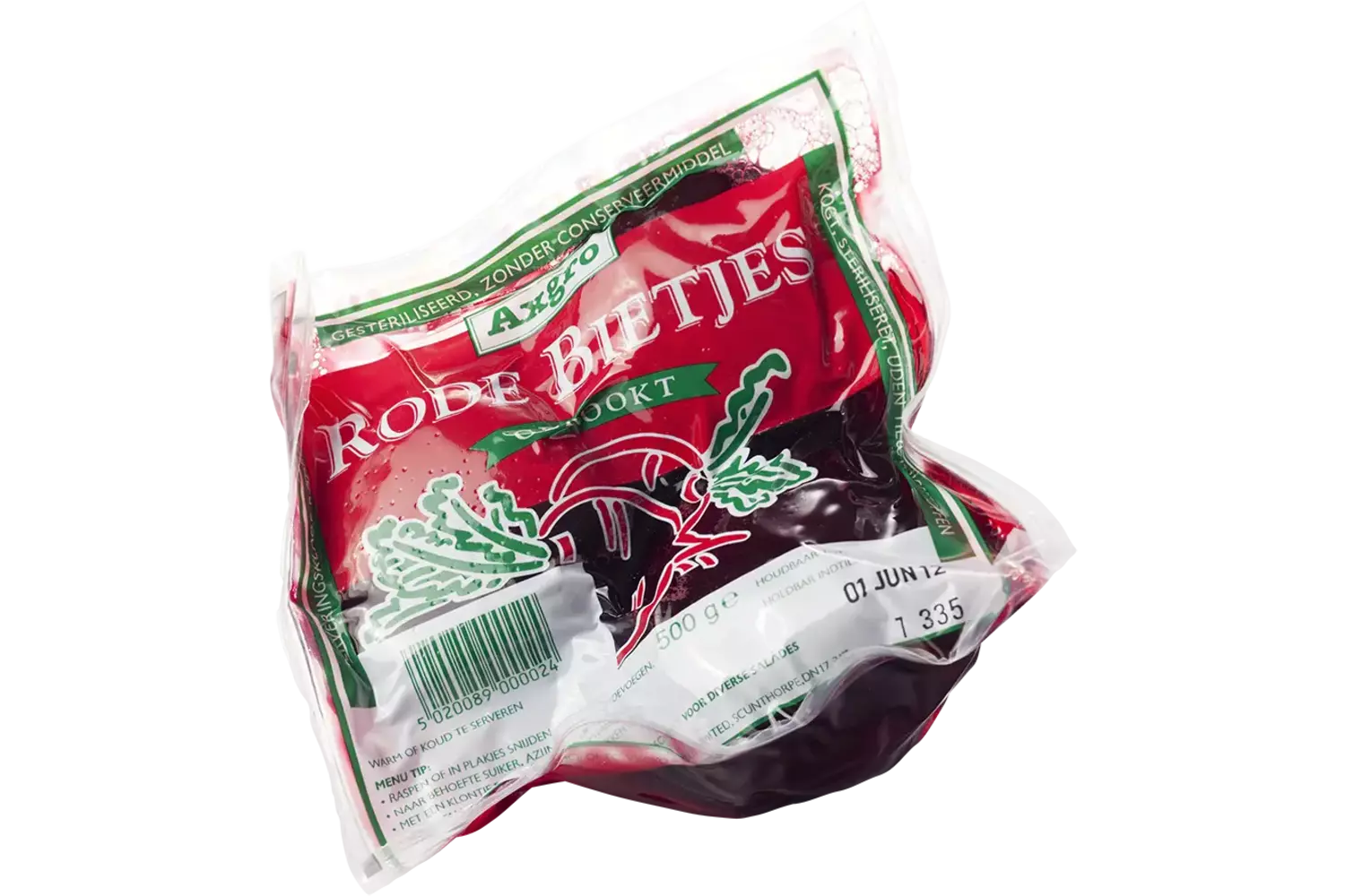 Beet root 500gr maat 12 stuk 1