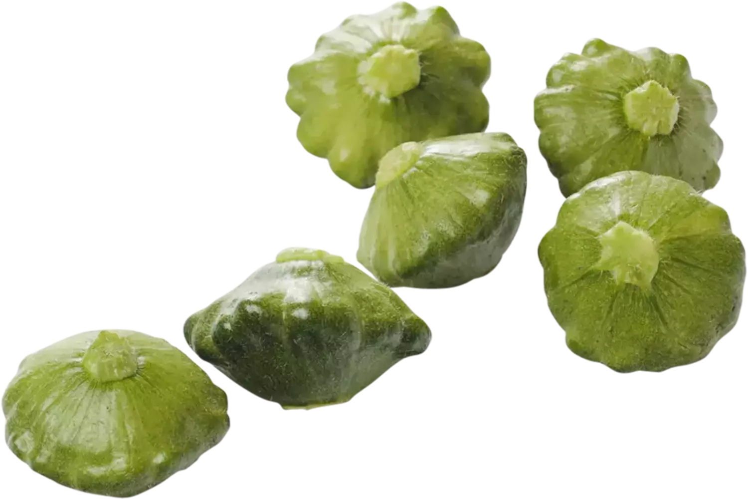 Mini patisson groen 200gr stuk 1