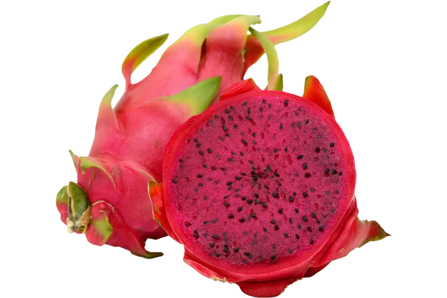 Pitahaya - dragon fruit rood vlezig stuk 1