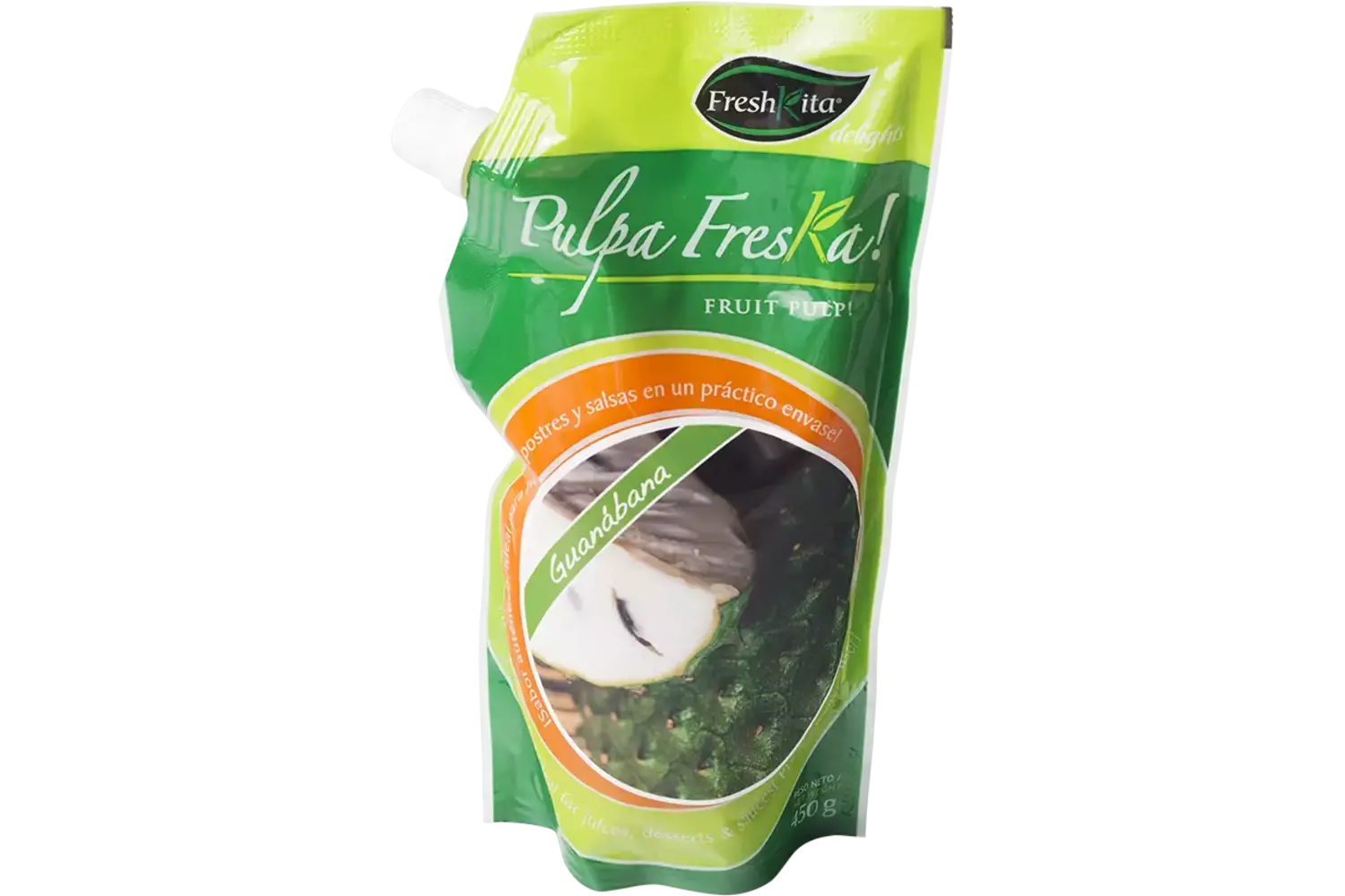 Guanabana pulp zuurzak 450gr. kist 12 stuks 1