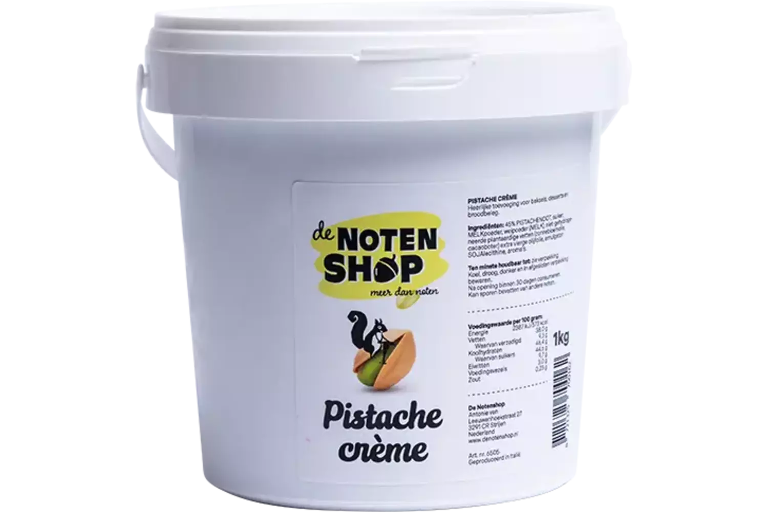 Pistache creme emmer 1kg stuk 1