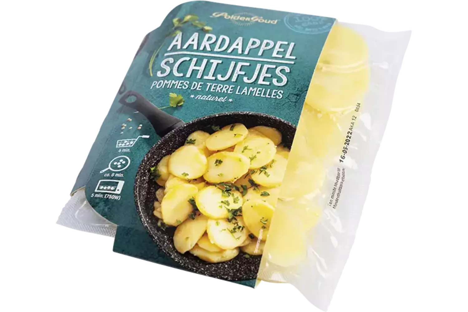 Aardappel schijfjes sous-vide 450gr stuk 1