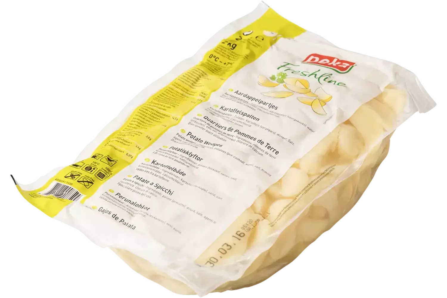 Aardappel partjes 2kg stuk 1
