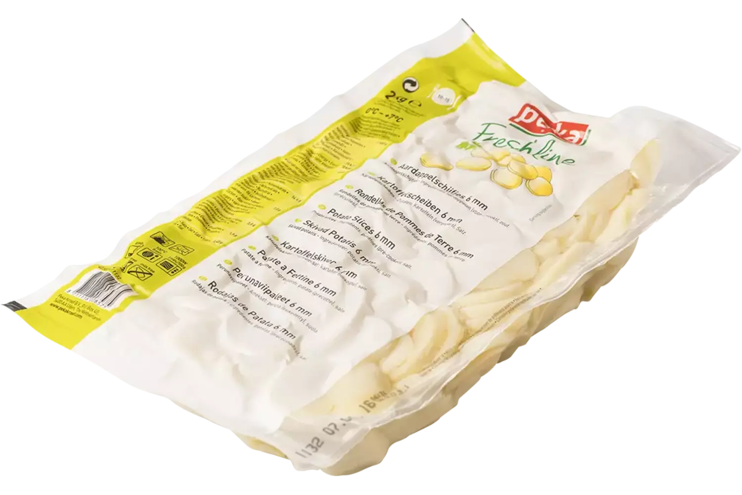 Aardappel schijven 6mm 2kg stuk 1