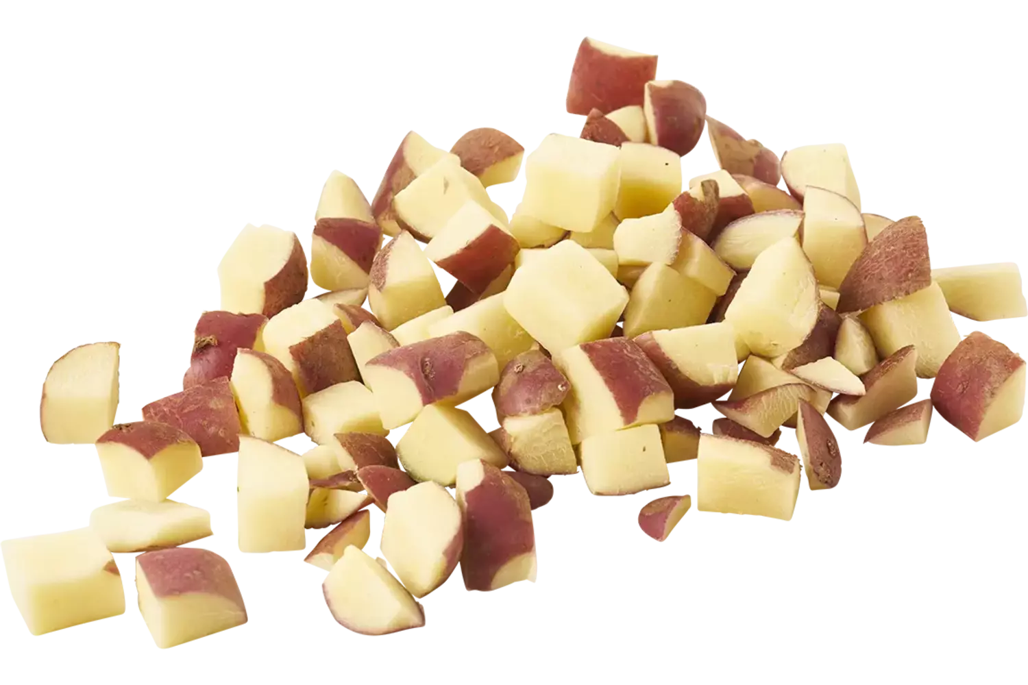 Roseval met schil brunoise 20mm zak 1kg stuk 1