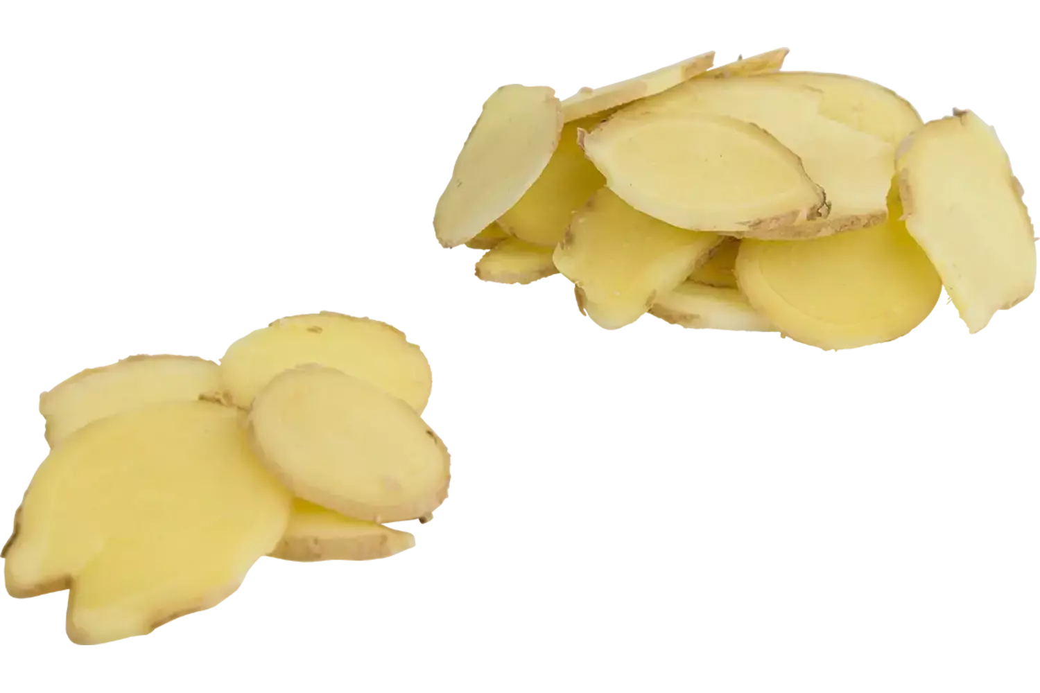 Gember schijven ongeschild 3mm 400gr stuk 1