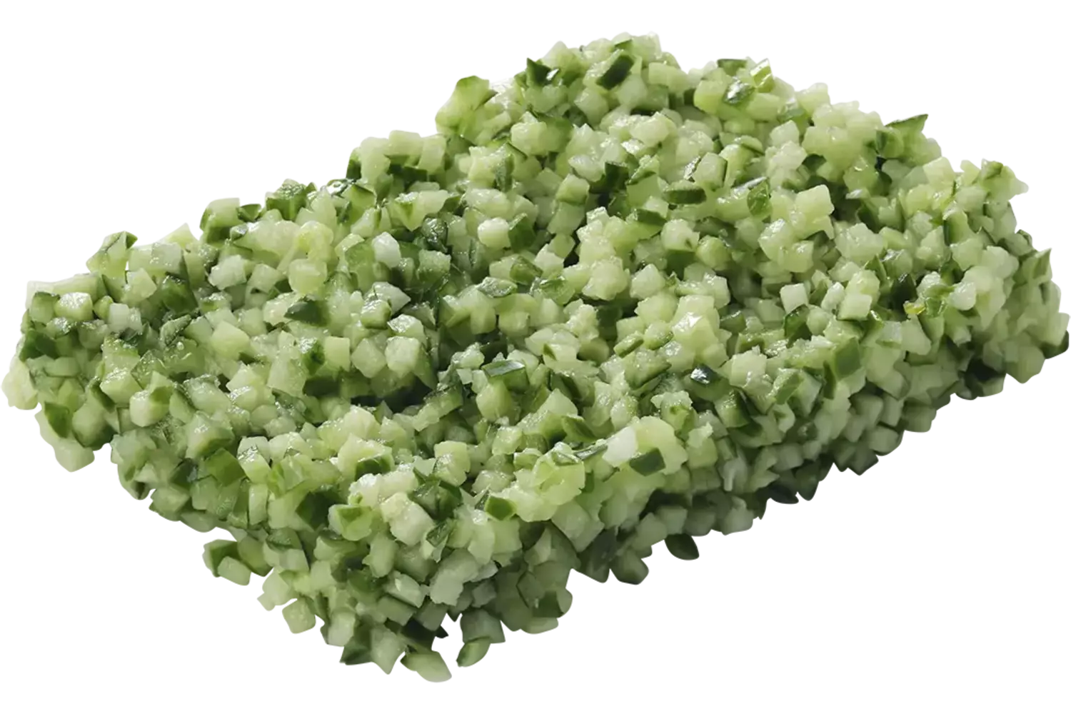 Komkommer brunoise 5mm 1kg stuk 1