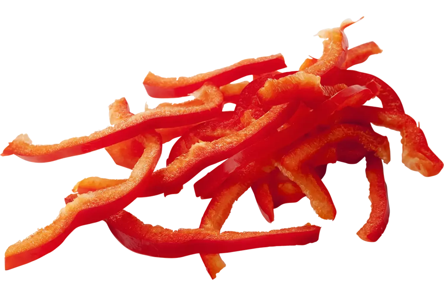 Paprika rood julienne 10mm 1kg stuk 1