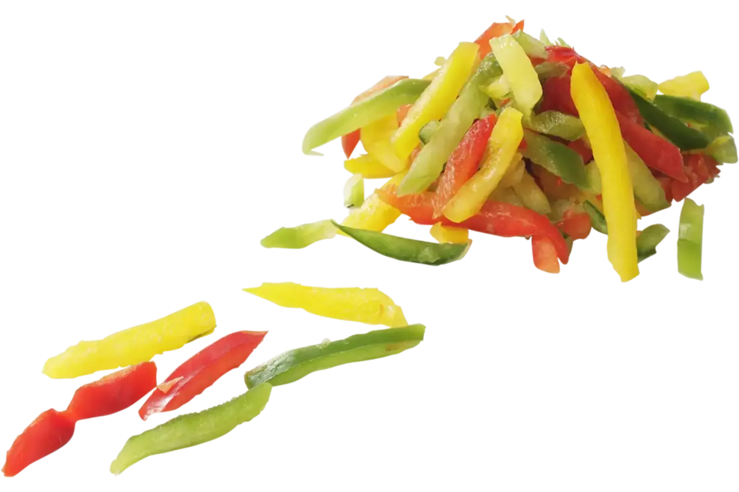 Paprika gemengd julienne 10mm 1kg stuk 1