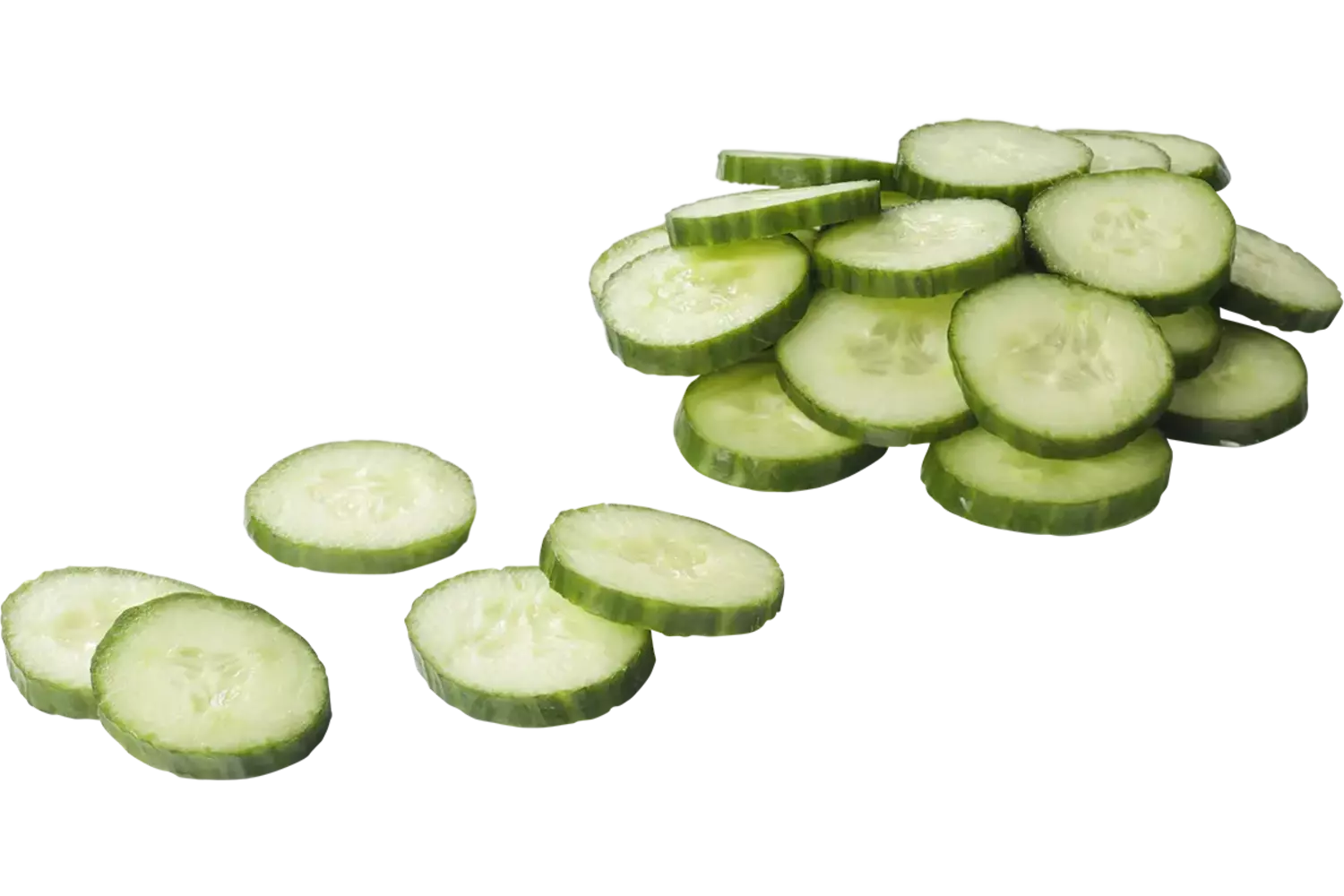 Komkommer schijf 4mm 1kg stuk 1