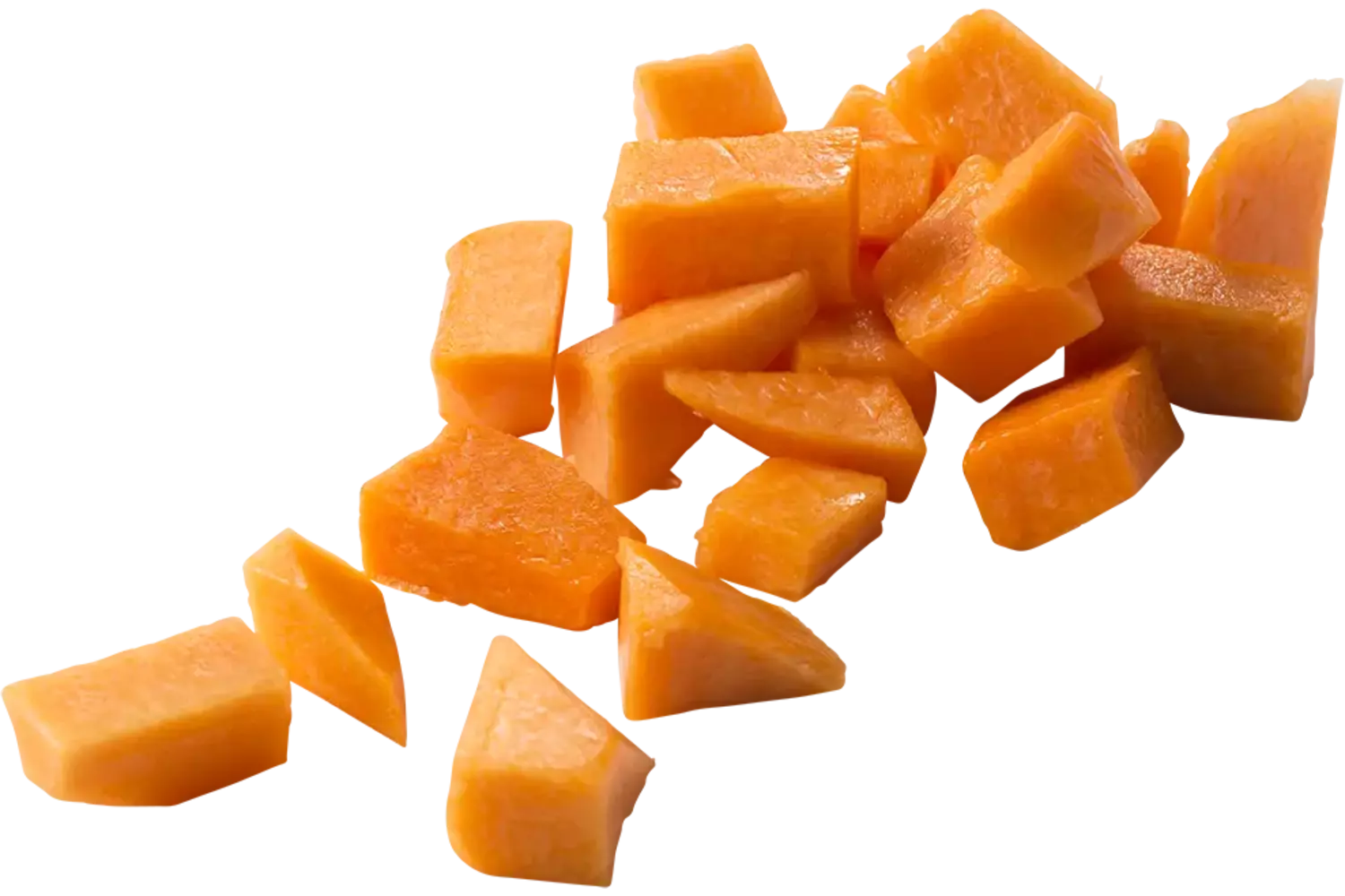 Pompoen brunoise 20-40mm 1kg stuk 1