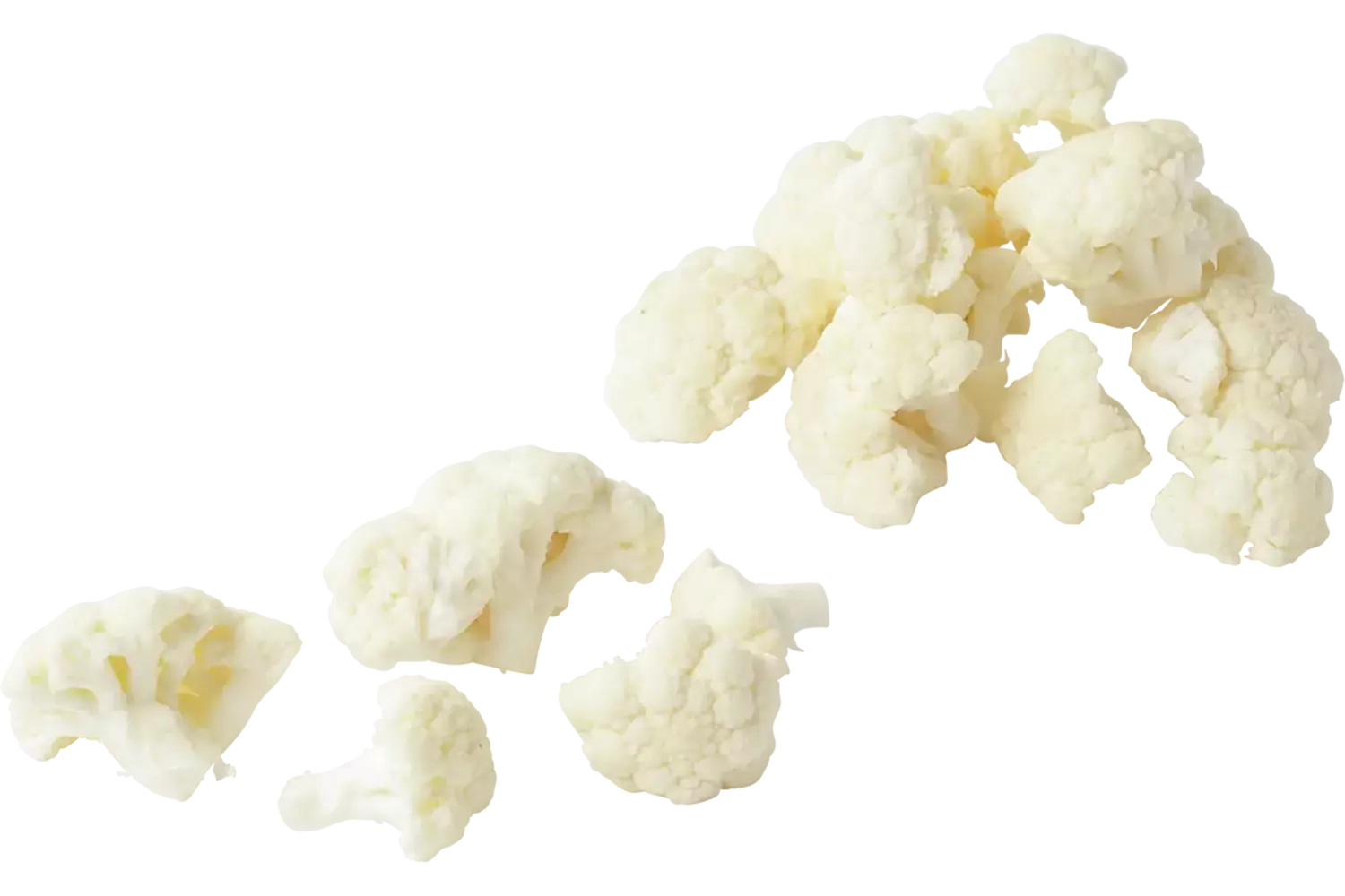 Bloemkool roosjes 30-60mm 1kg stuk 1