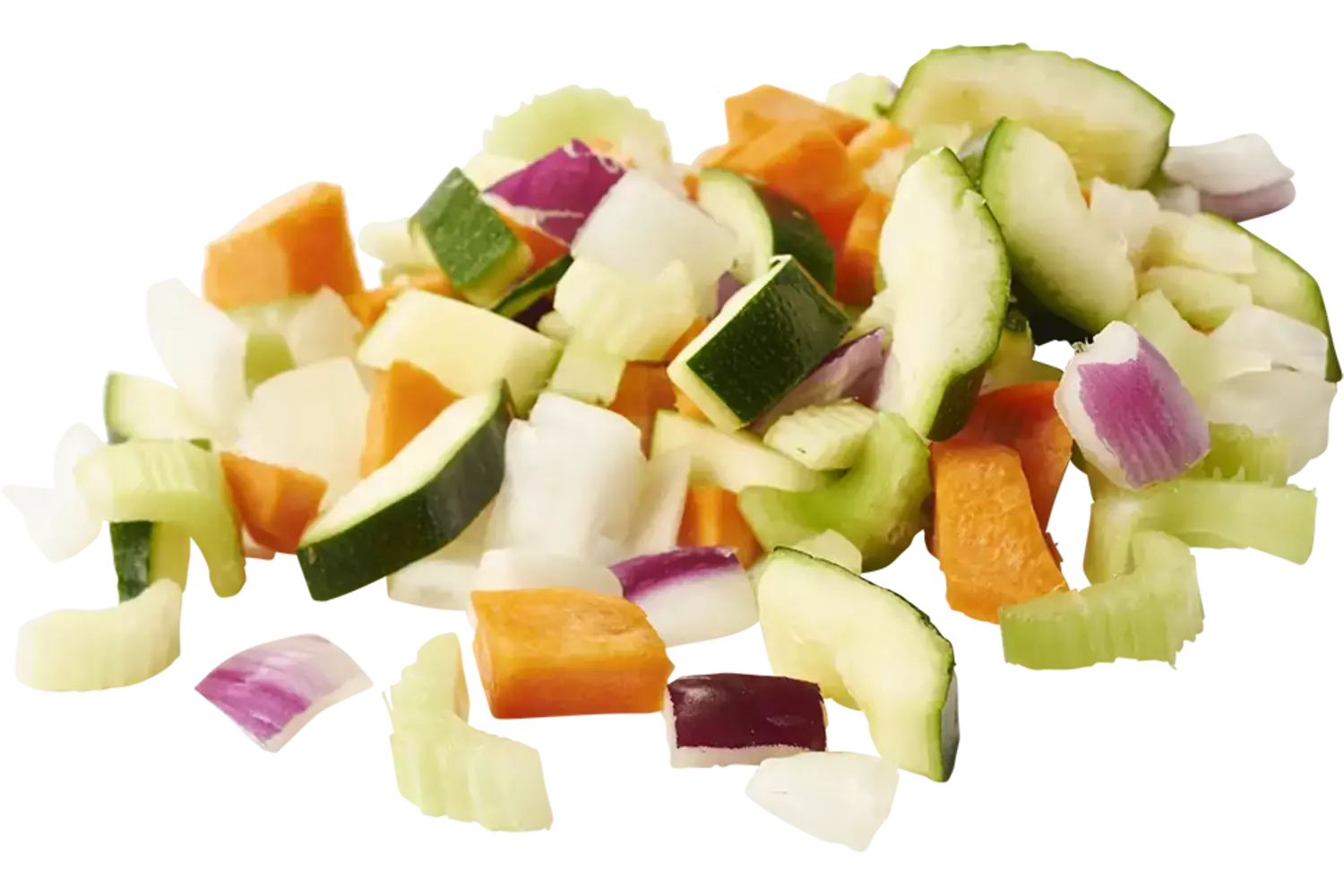 Groentemix voorjaar brunoise 20mm 1kg stuk 1