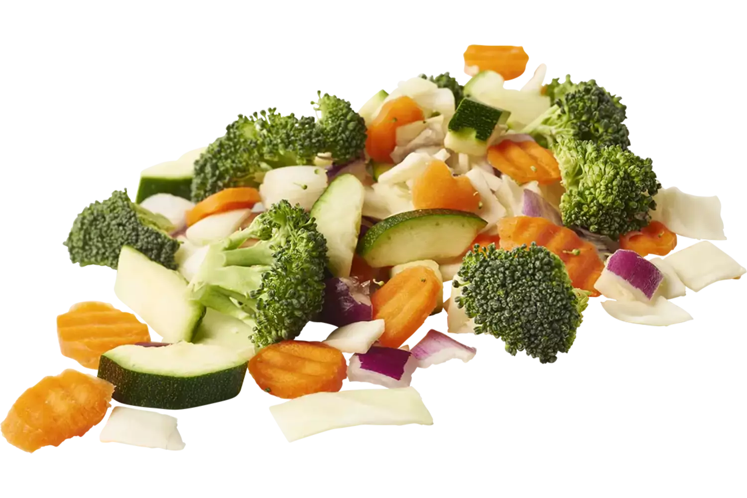 Groentemix zomer brunoise 20mm bak 1kg stuk 1