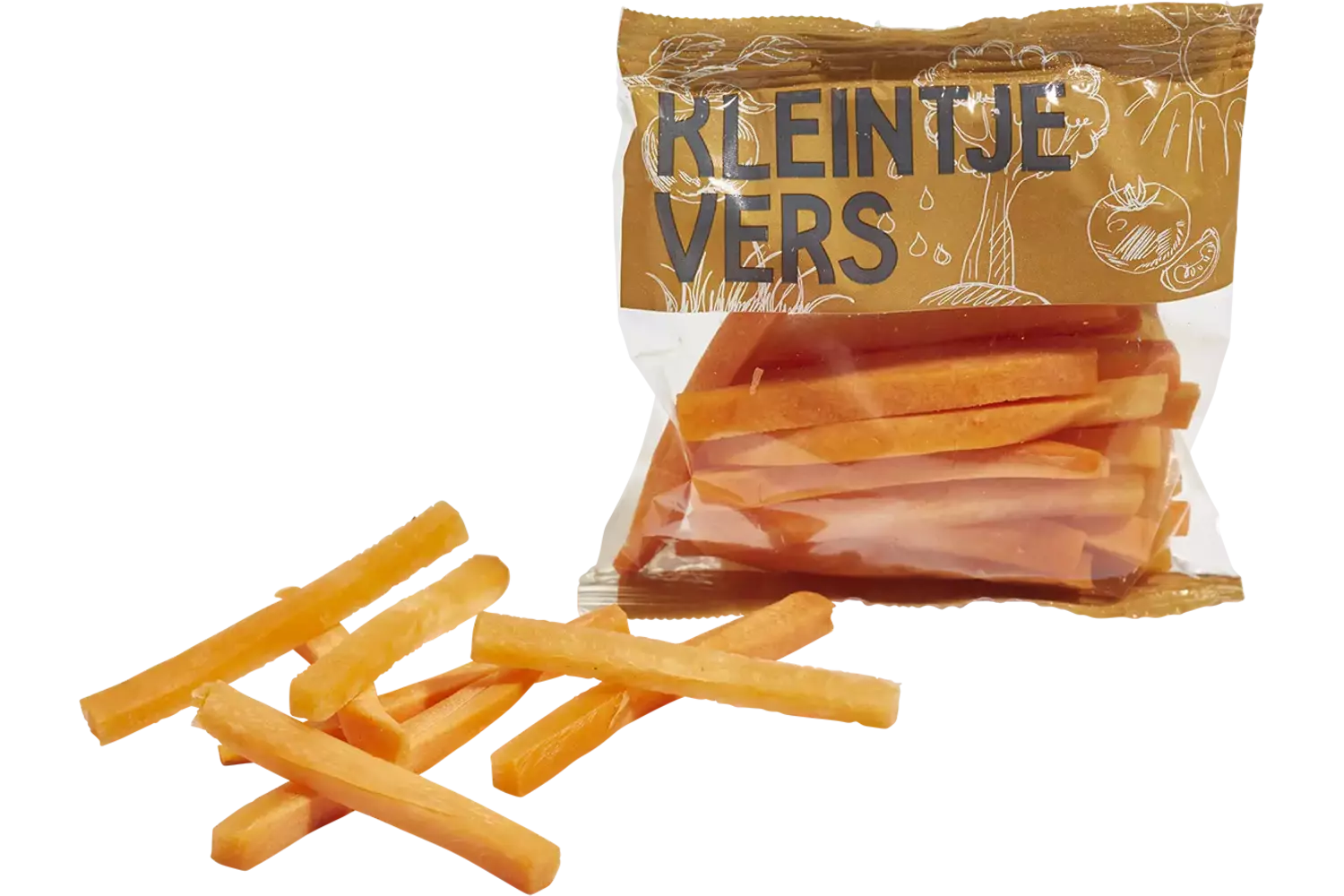 Peen sticks snackgroente 5x120gr stuk 1