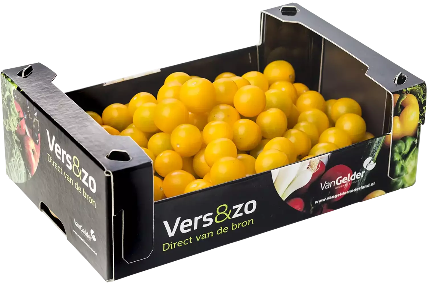 Snacktomaat geel doos 1,5kg stuk 1