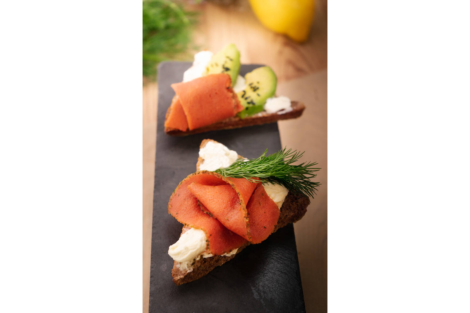 Vegan gravlax 80gr stuk 3