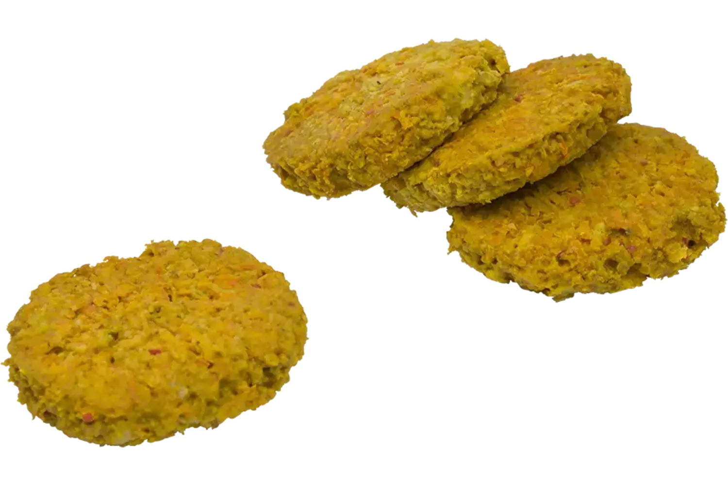 Wortel-pompoen burger 90gr bak 2st stuk 1