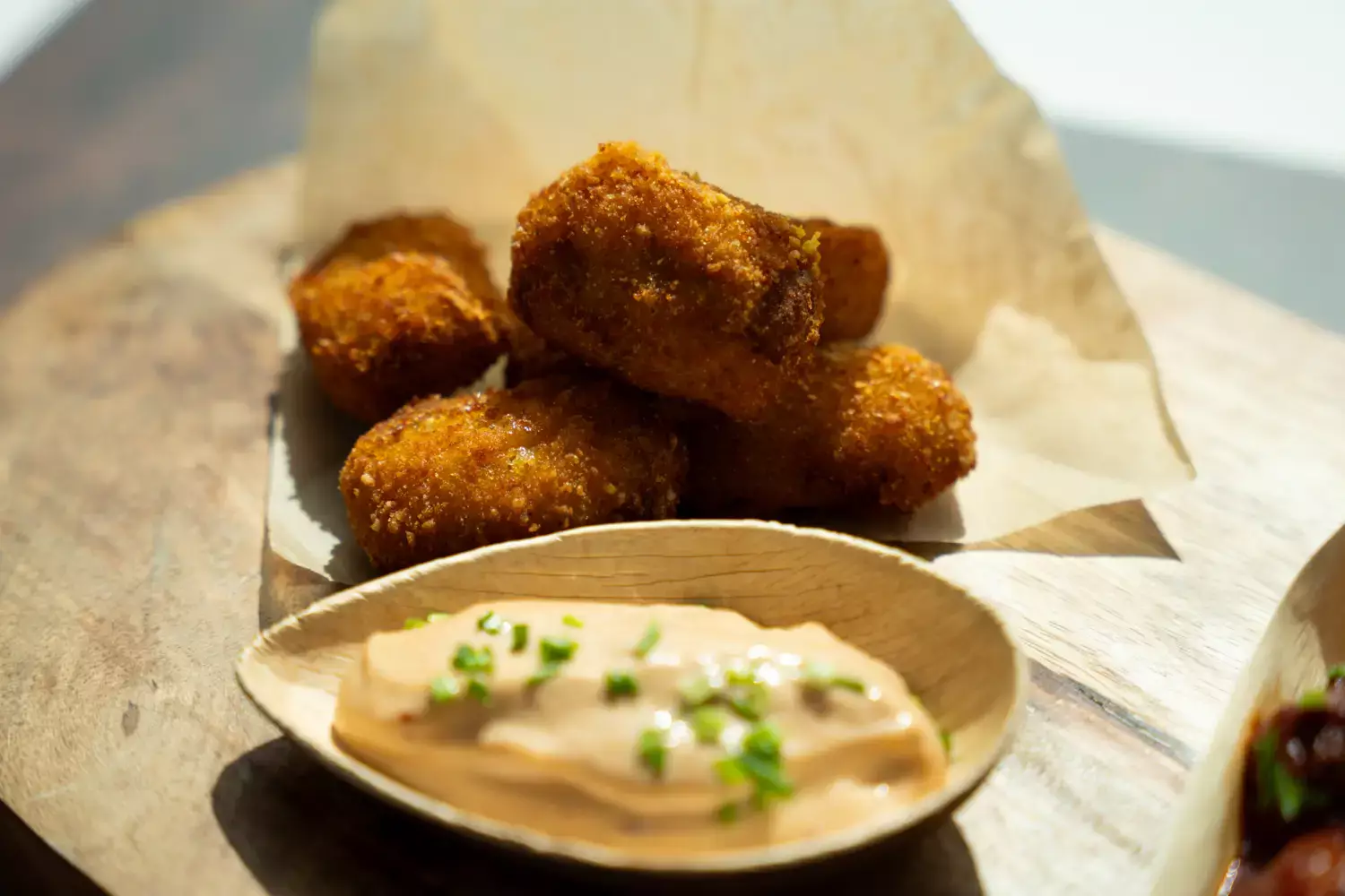 Plant-kipnuggets bak 500gr stuk 2