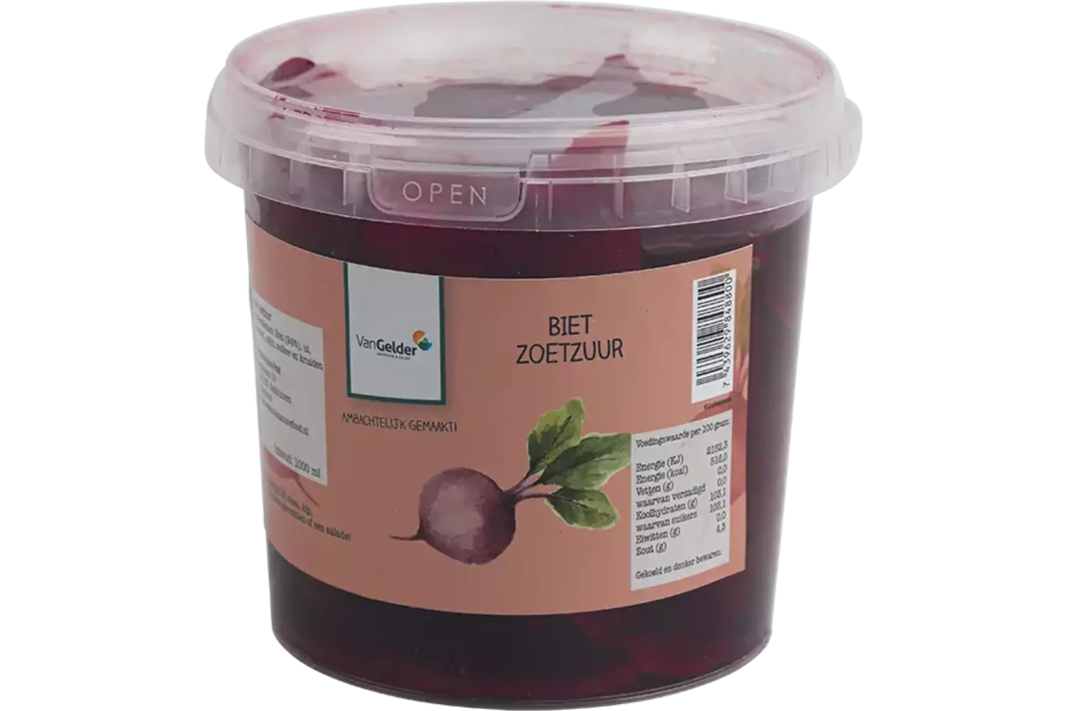 Bieten zoetzuur 1kg stuk 1