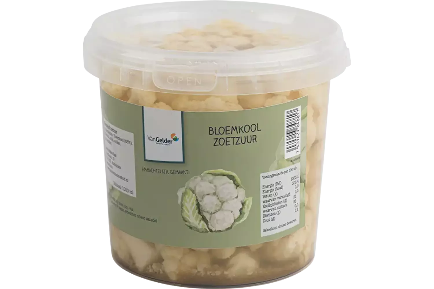 Bloemkool zoetzuur 1kg stuk 1