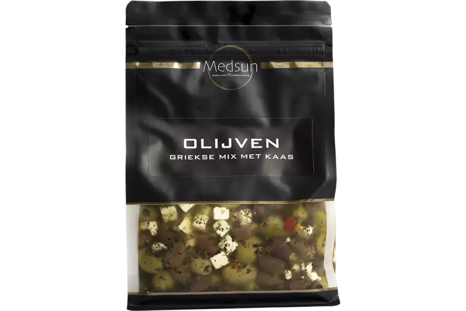 Olijven griekse mix met kaas 1kg stuk 1