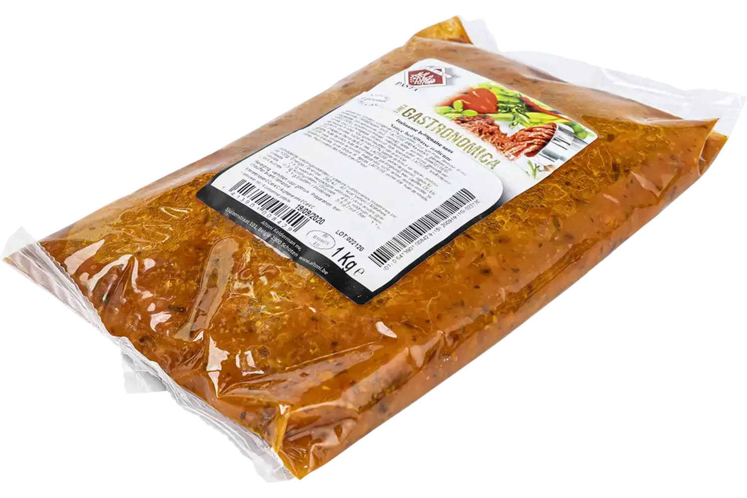 Bolognaisesaus Italiaans zak 1kg per stuk 1