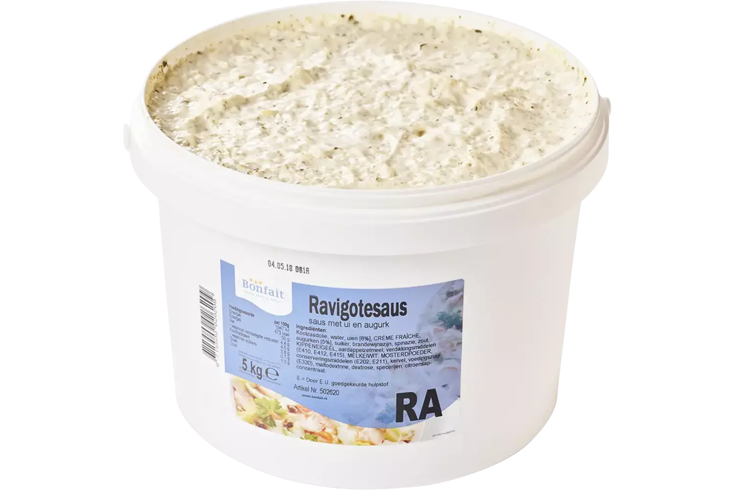 Ravigotesaus emmer 2,5kg stuk 1