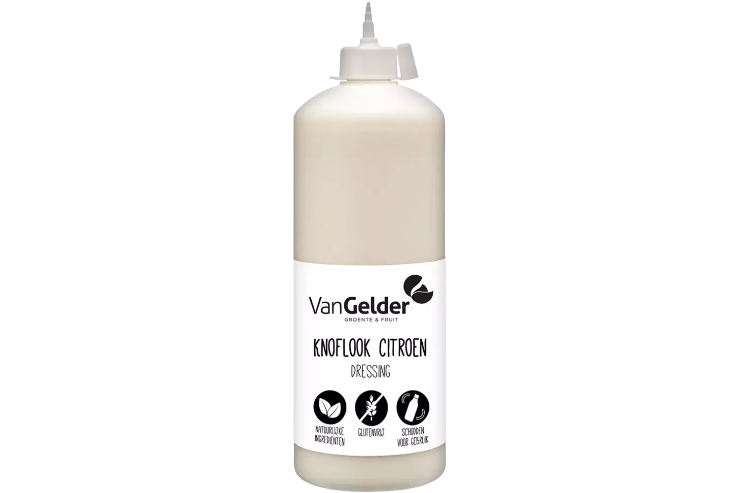 Knoflook citroen dressing 1ltr stuk 1