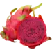 Pitahaya - dragon fruit rood vlezig stuk